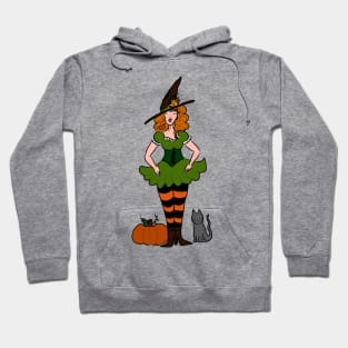 Halloween Witch Hoodie